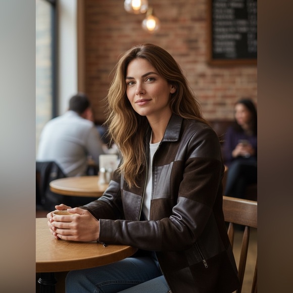 Gucci Jackets & Blazers - Gucci Vintage Lambskin & Suede block checked designer jacket